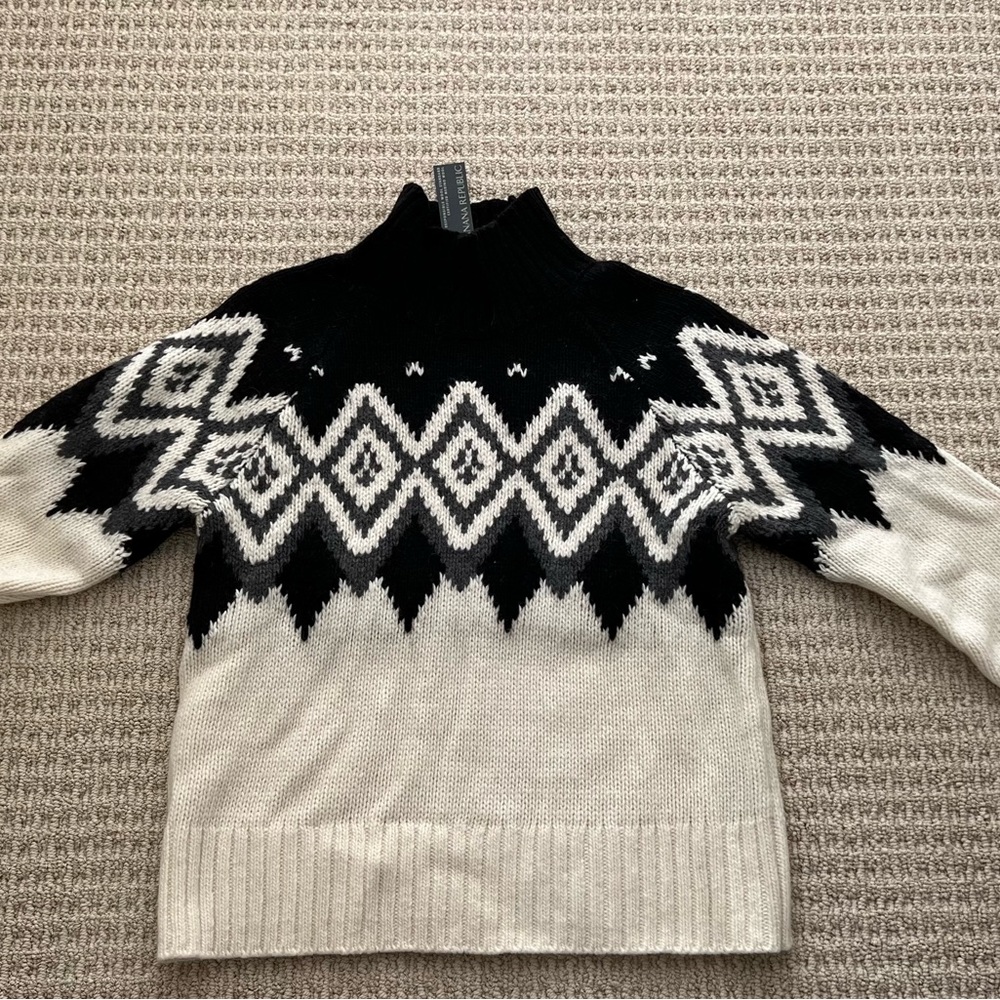Banana Republic fairisle wool sweater
